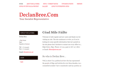Desktop Screenshot of declanbree.com